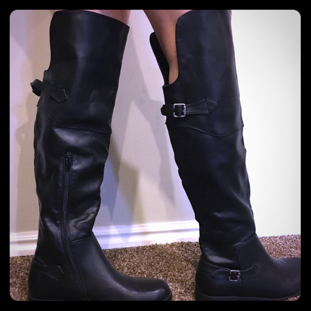 Over the knee boots